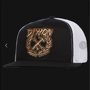 Dixxon Party Crest flat bill trucker SnapBack